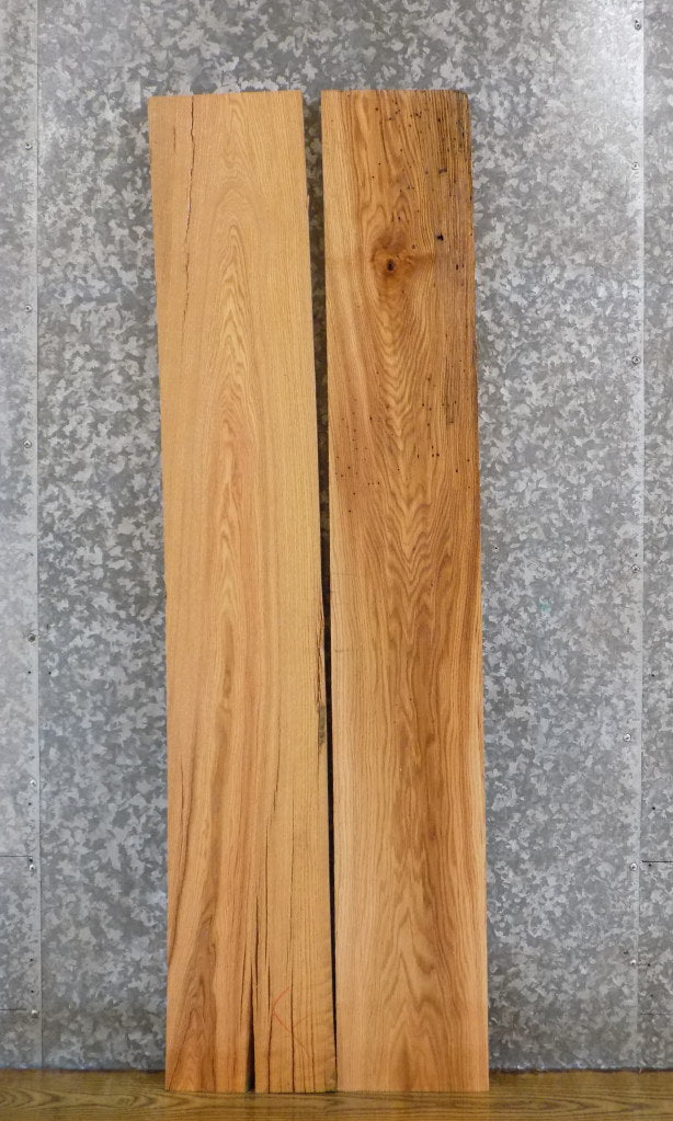 2- Red Oak Reclaimed Kiln Dried Lumber Pack/Wall/Book Shelves 33448