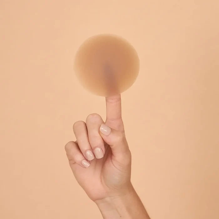 Bare Babe Adhesive Nipple Covers - Reusable Silicone Breast Petals (5 Shades 3 Sizes)