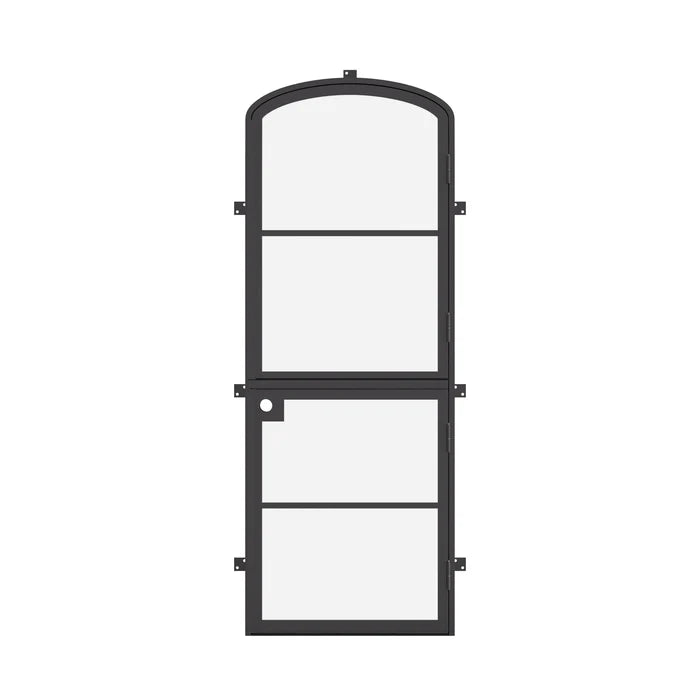 Air 4 Dutch single mini arch steel door, cold rolled frame and painted coating