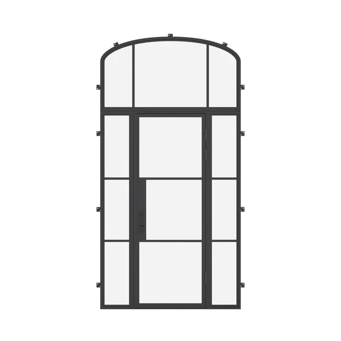 Single Air 4 door with side windows and curved top glass