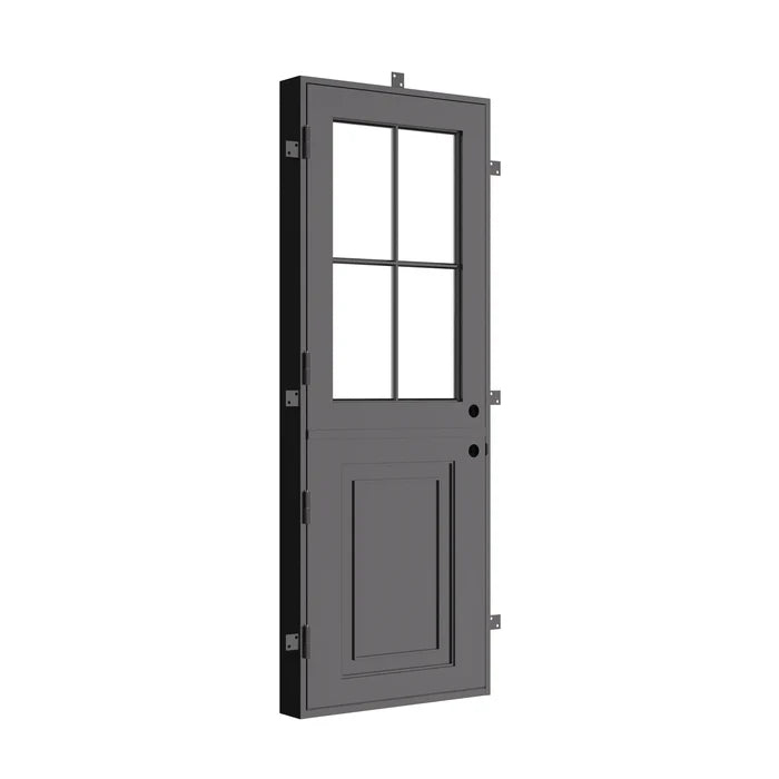 Air Getty Dutch single flat luxury steel Dutch door with elegant architectural lines