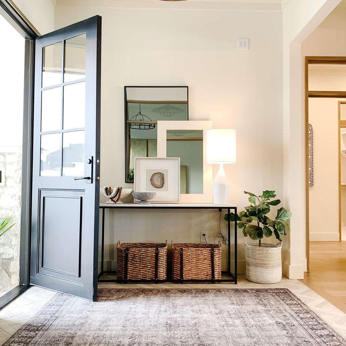 Air Getty single flat custom thermal break steel exterior entry door with energy efficient frame