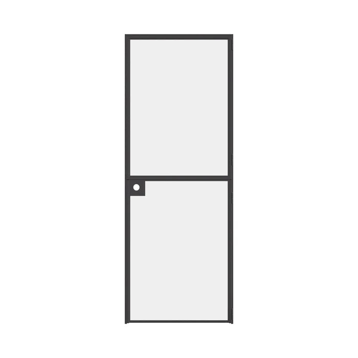 Modular Air Lite Dutch door with ottostumm steel frame and minimal profile