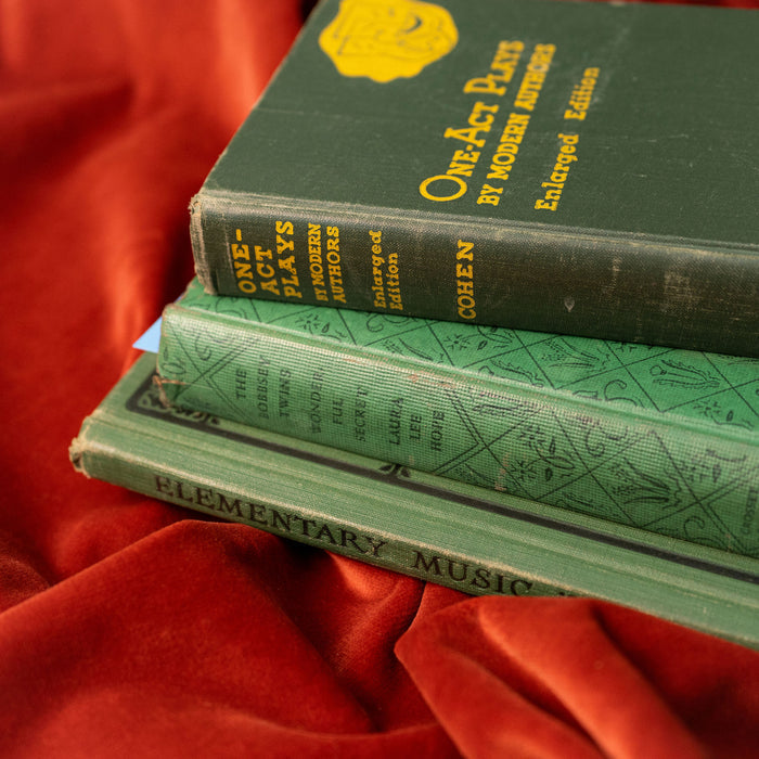 Antique 1921 "One-Act Plays by Modern Authors" Book
