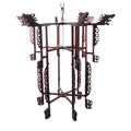ASIAN ROSEWOOD LANTERN