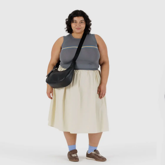 Leather Black Baggu Leather Bag Available at Golden Rule Gallery in Minnesota