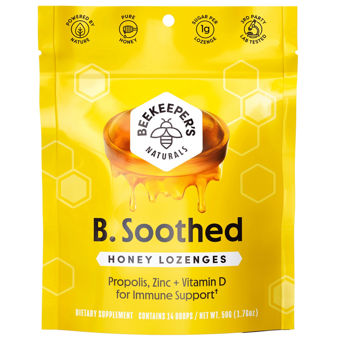 Beekeeper's Naturals B. Soothed Honey Lozenges 2