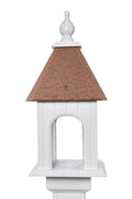 hammered copper birdstead birdhouse camellia bird feeder