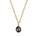 Black Diamond Constellation Necklace Yellow Gold