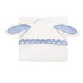 Blue Bunny Hooded Towel