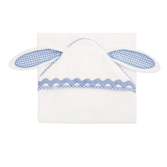 Blue Bunny Hooded Towel