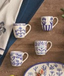 Blue & White Mug