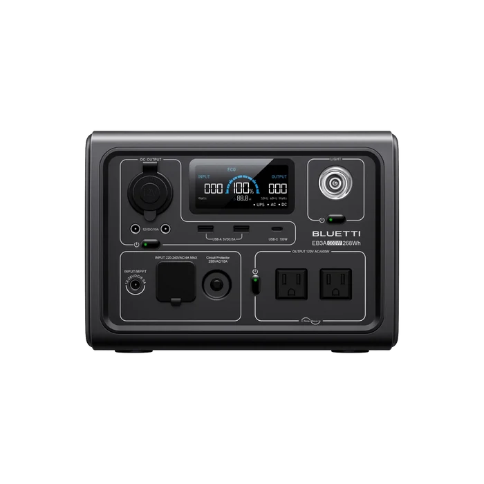 Bluetti eb3a portable power station main