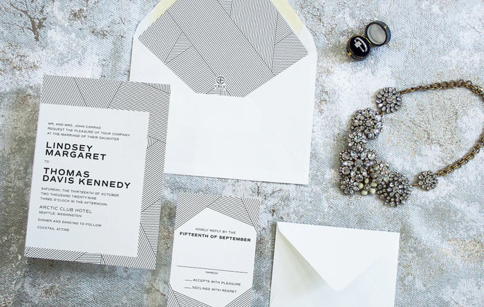 Bond Invitation Envelope