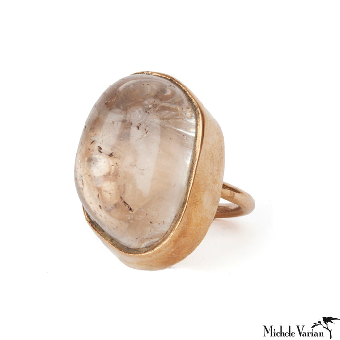 Bronze Quartz Ring