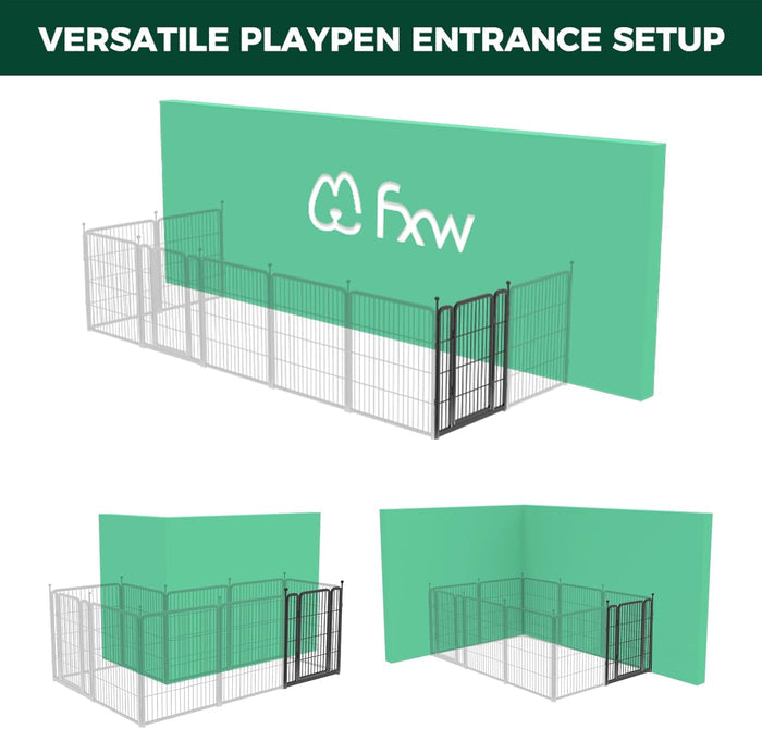 1 Add-On Gate Panel for Rollick Dog Playpen FXW