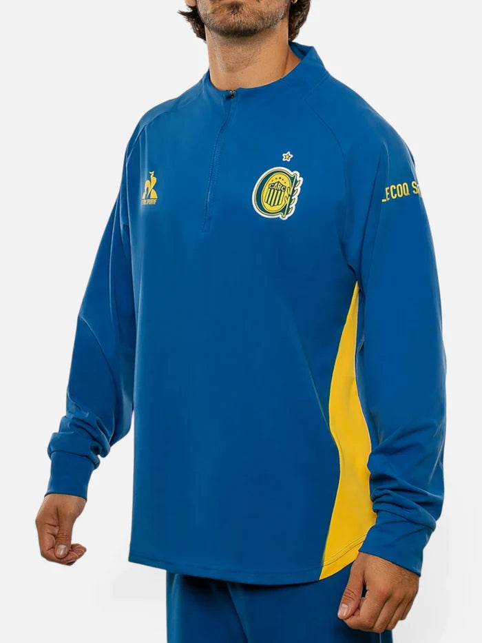 Buzo Le Coq Sportif Carc Ent 1 2026 Azul/Amarillo