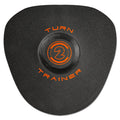 The Champro Sports Turn-2 Infield Training Glove (CPTT) is a black, rounded flat glove with a raised orange number 2 and “TURN TRAINER” text, designed by Champro Sports for ground ball receiving and made from high impact foam.