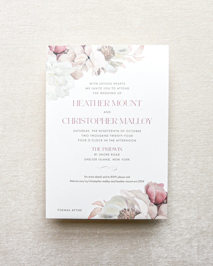 Colette Garden Invitation