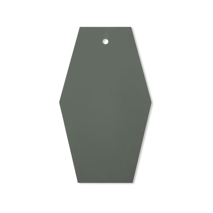 Montecito mint metal color sample with soft mint hue.