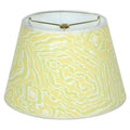 CUSTOM VIENNA WOODS LIME ON LEMON MBD WALLPAPER LAMPSHADE