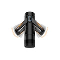 The Wing Thrusting & Vibrating Masturbator - Black