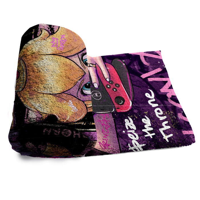 DARE TO PLAY, SEIZE THE THRONE BEACH TOWEL - REBHORN DESIGN