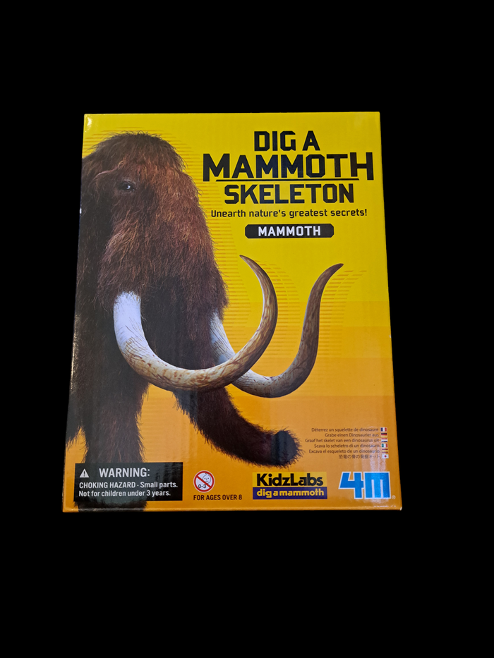 Dig a Dinosaur Skeleton-Mammoth