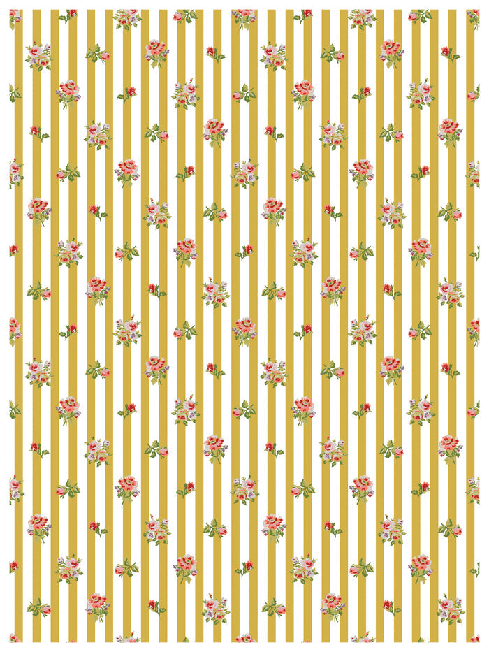 Ditsy Blooms IOD Paint Inlay 12x16 Pad™
