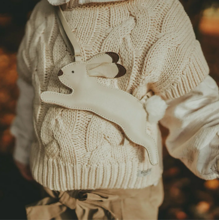 Donsje JIMP PURSE Arctic Hare