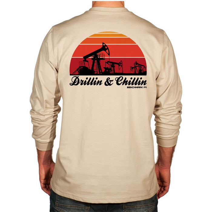 Drilling and Chilling Graphic Flame Resistant Shirt
