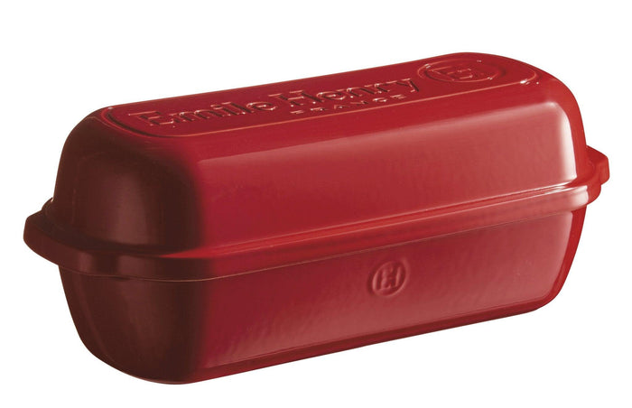 Emile Henry Bread Baker: Italian / Pullman, Burgundy