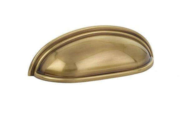 Emtek Traditional 4" Cup Pull in French Antique