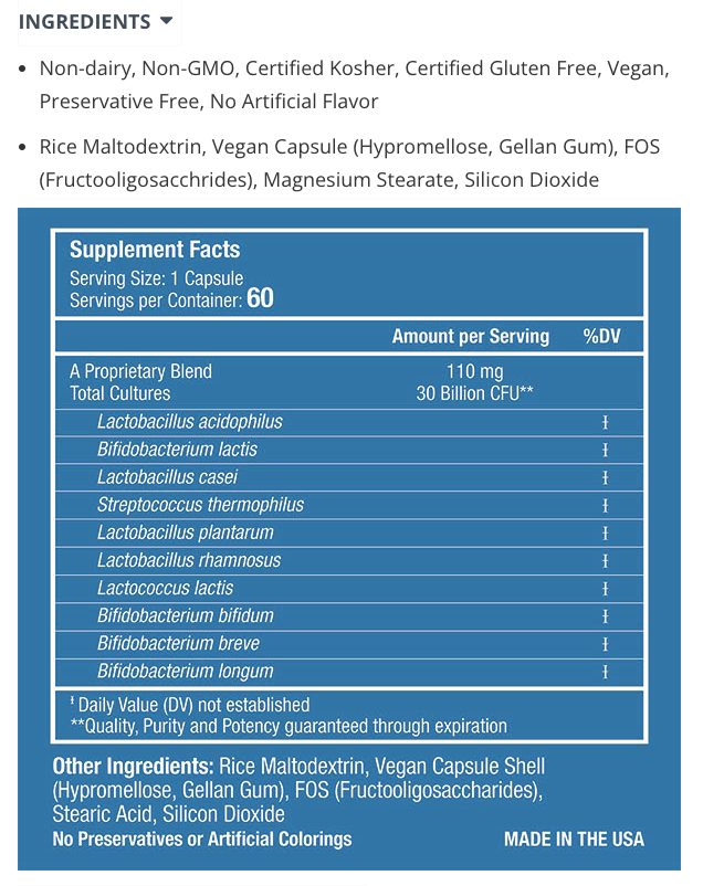 Endomune Advanced Probiotic Capsules 2