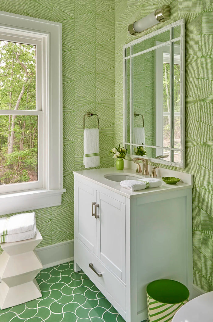 Caption: Photography: J. Savage Gibson, Design: Meg Braff Designs, Colorway: Leaf