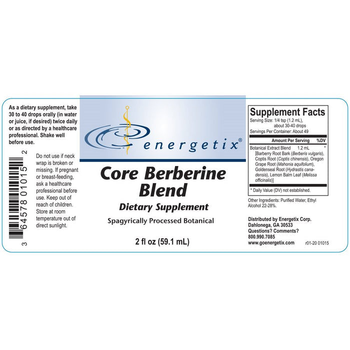 Energetix Core Berberine blend Liquid 2