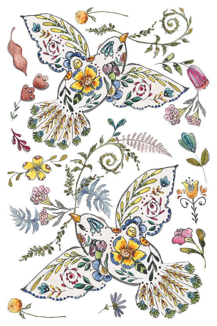 Fern Fables IOD Transfer | 8 Pages | 8” x 12” | Full Color