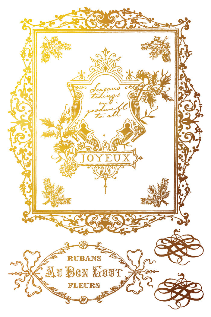 Figgy and Flourish IOD Foil Transfer