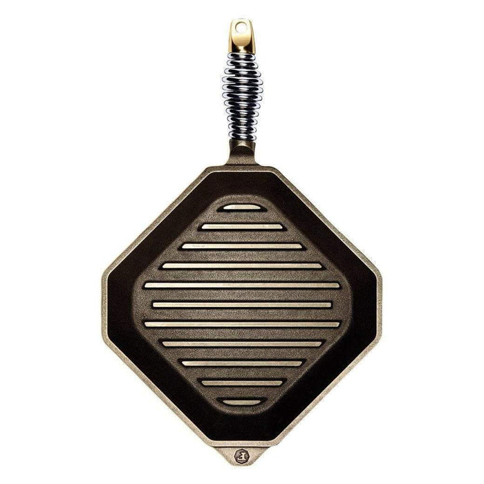 FINEX 10″ Cast Iron Grill Pan, Grillet - Discover Gourmet
