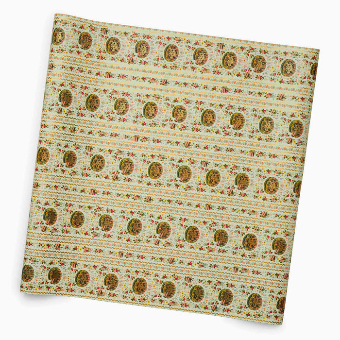 Flower Happy Birthday Wrapping Paper