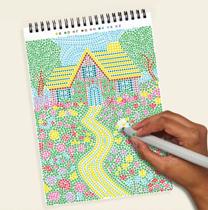 FlowArt Dot-By-Letter -Cozy Cottage
