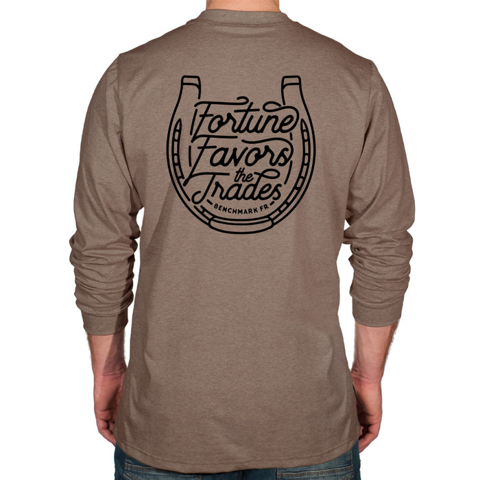 "Fortune Favors the Trades" Horseshoe FR Shirt