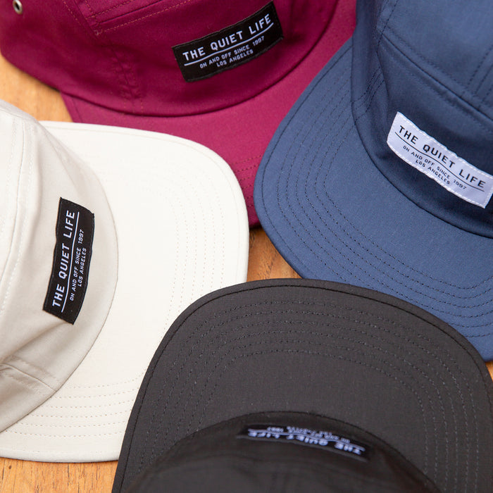Foundation 5 Panel Camper Hat - Made in USA - Navy