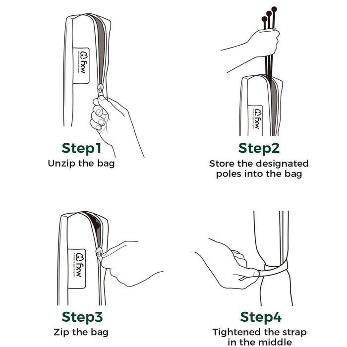 Stake Bag for Storing & Transporting Playpen Stakes FXW