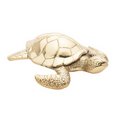 GOLD TURTLE PAPERWEIGHT