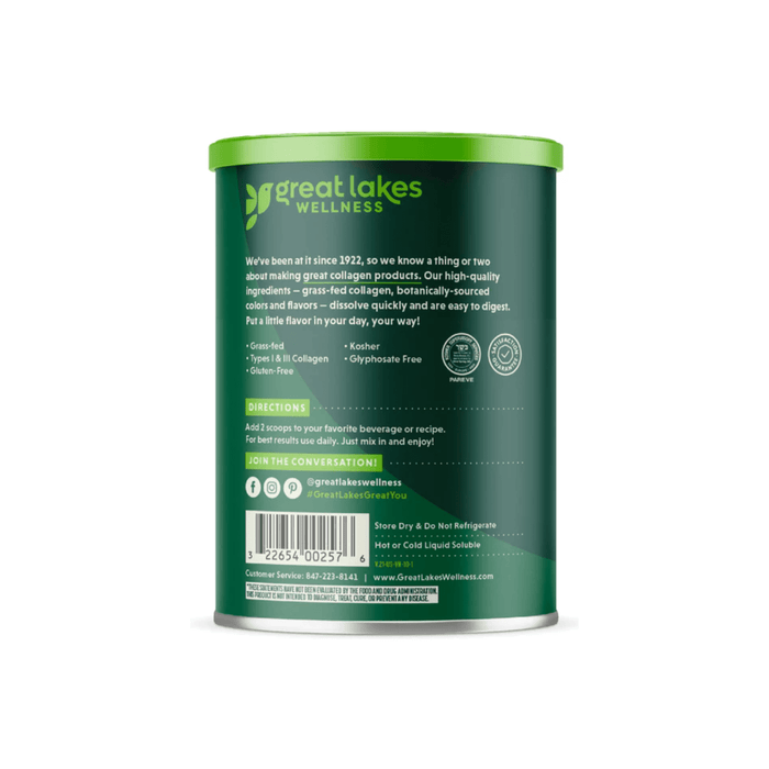 Great Lakes Collagen Peptides Hydrolysate Flavored Powder 4