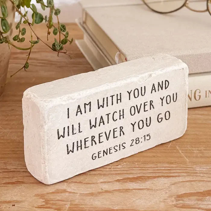 Half Scripture Block -Genesis 28:15