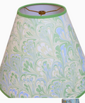 HAND MARBLED 16" LAMPSHADE