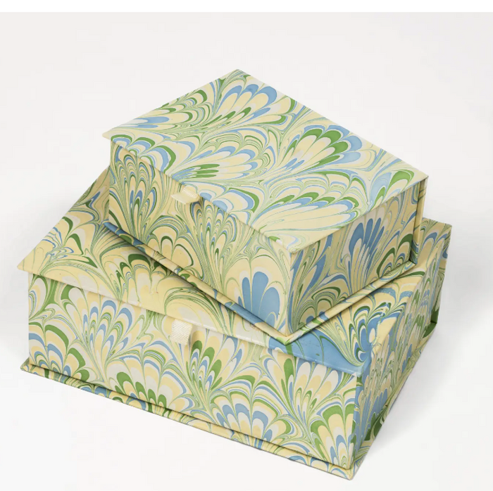 HAND MARBLED BOX