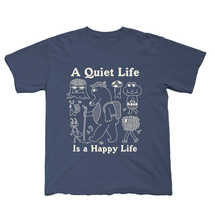 Happy Life T - Navy